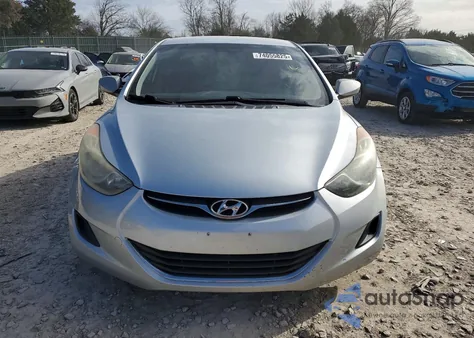 2013 Hyundai Elantra Gls from USA, damaged, VIN 5NPDH4AE6DH371975